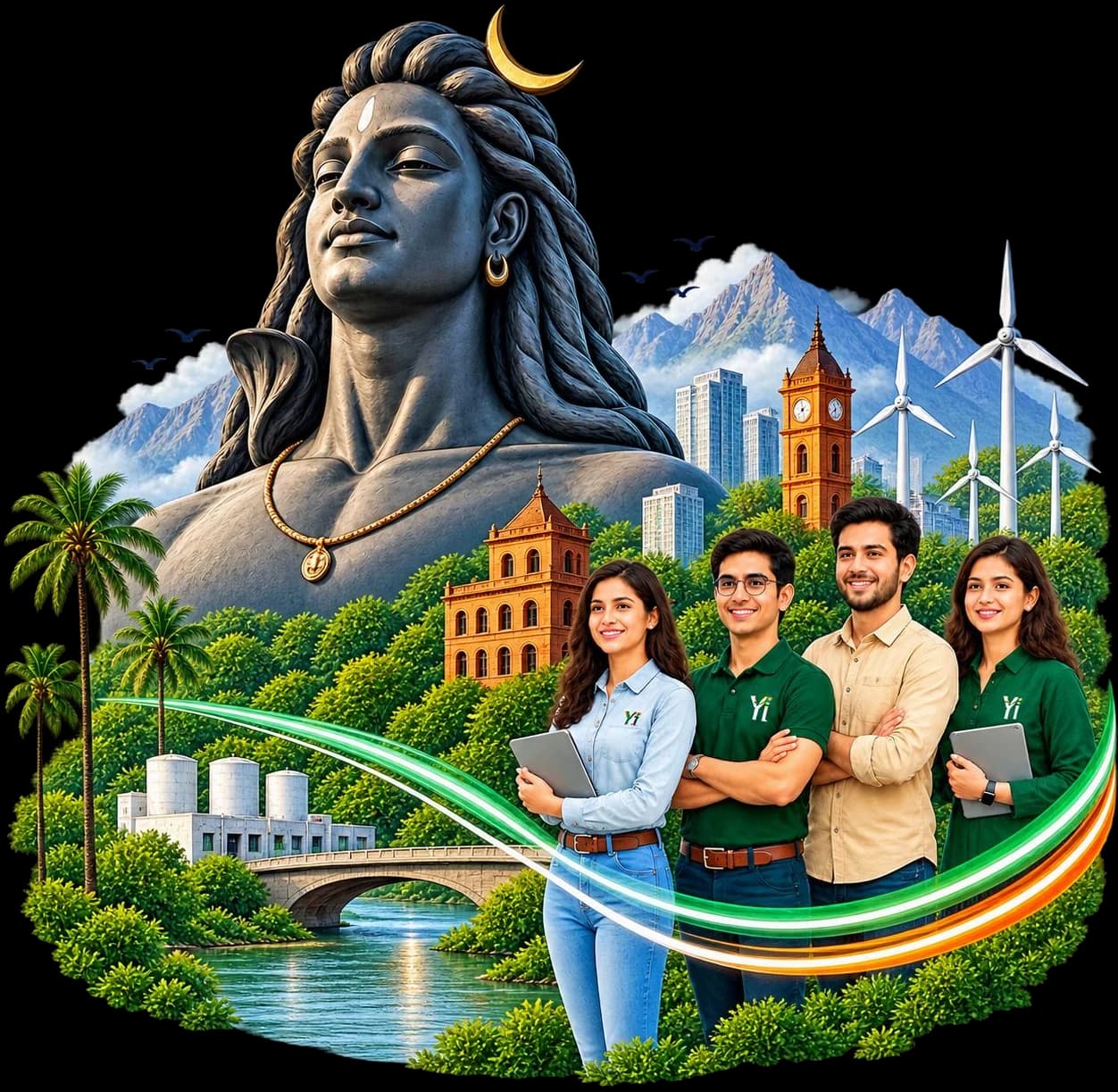 Yi Coimbatore hero illustration